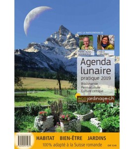 Agenda Lunaire pratique Biodynamie et Permaculture 2022 - Pack de 3